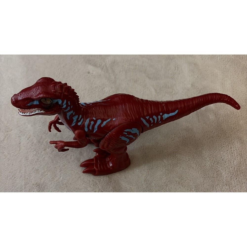 Red Raptor Dinosaur Robo Alive Rampaging Zuru Inc. Action Figure - Runs & Chomps